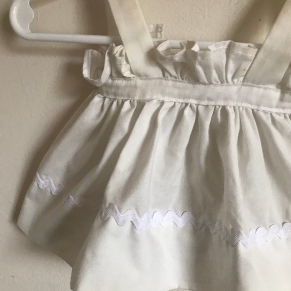 Rare Vintage 1960’s Pinafore Apron Dress - Picture 5 of 6